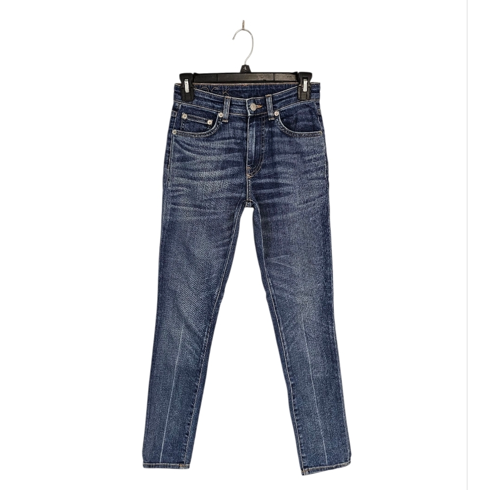 Brock Collection High Rise Skinny‎ Ankle Blue Jeans 25 Preowned